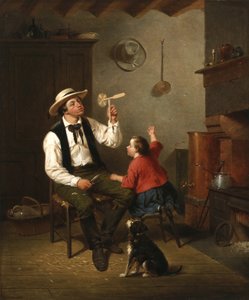 The Wind Mill by Francis William Edmonds